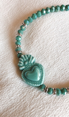 Pulsera Milagrito XL Aqua