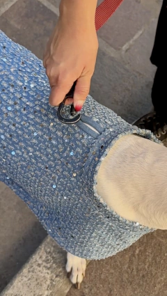 Capa denim destellos - comprar online