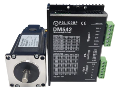 MOTOR DE PASSO NEMA 23 C/FREIO 25KGF + DRIVER