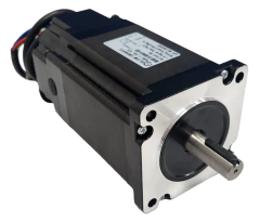 MOTOR DE PASSO NEMA 34 - 85KGF 4 FIOS C/ FREIO na internet