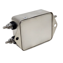 Filtro EMI supressor de ruído metálico com capacidade de 20A e tensão de 115/250V