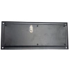 Teclado MK3 para DDCS Expert visto de cima, com conector serial visível.