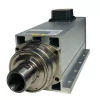 Motor spindle refrigerado à ar de 7.5KW (10CV) com pinça ER32, visto de lado.