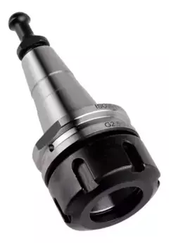 Mandril cone porta pinça BT30-ER25-70, um acessório proporciona uma fixação robusta e seguro para máquinas de usinagem CNC.