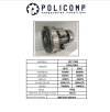 Bomba de vácuo, SOPRADOR RADIAL de 8.6KW (11,7CV), 220V, 60HZ, modelo JQT-7500 com as descrições técnicas.