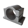 Suporte para motor spindle (Clamp) de 65 mm, projetado para fixar e estabilizar motores spindle, garantindo uma fixação segura e eficiente.