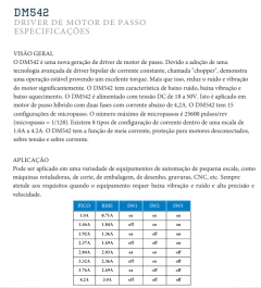 MOTOR DE PASSO NEMA 23 20KGF DUPLO EIXO + DRIVER - Policomp Componentes