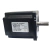 Motor de passo NEMA 34 com torque de 68 kgf.cm e especificações técnicas visíveis na etiqueta.