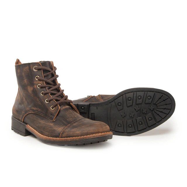 Botas Borcego Manchester de Puerto Blue en camel — imagen 4