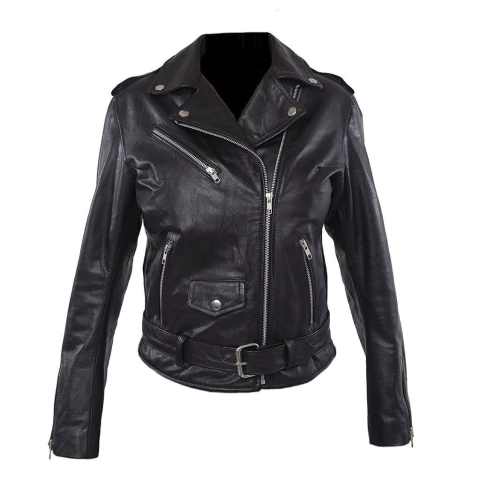 Campera de Cuero Mujer Moscu