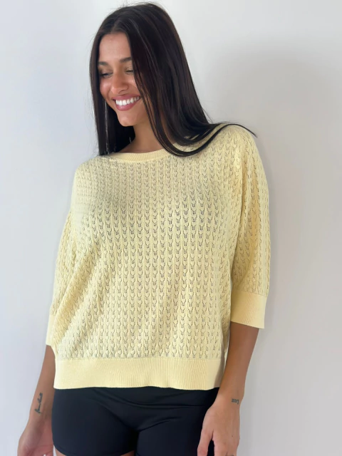 Sweater manga 3/4 Xul - comprar online