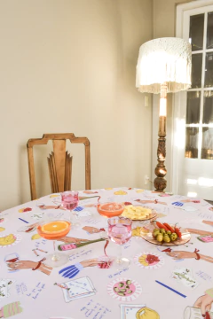 Mantel Amistad 1,45 x 2 m - Santa Constancia