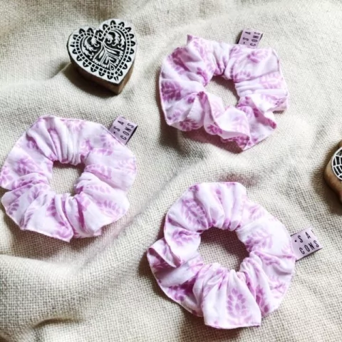 Scrunchie Block Print Delhi