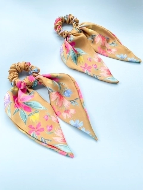 Gomita con Lazo Florecer Mostaza