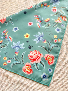 Pañuelo Oaxaca verde 48x48 en internet