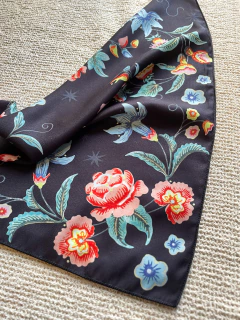 Pañuelo Oaxaca negro 48x48 - comprar online