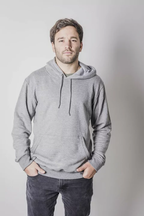 Buzo canguro Gris oscuro