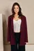 BLAZER C/ BOLSOS E LAPELA C/ DETALHE MANGA - loja online