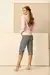 CALÇA JEANS LISTRADA CAPRI - comprar online