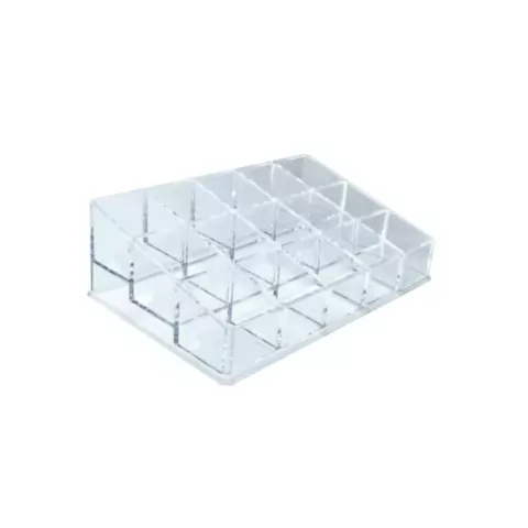 Organizador Acrílico Para Esmalte Maquillaje X15 Div O1512