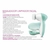 Masajeador De Limpieza Facial Duga A Pilas 3 Cabezales D525 - comprar online