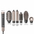 Cepillo Secador Alisador Modelador Iónico 6 En 1 Duga D3150 - comprar online