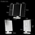 Espejo Con Luz Led Triptico P/ Maquillaje Color Blanco E152 - Lucila Beauty Shop