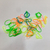 Banditas Gomitas Colores Elásticas Para Peinados X250 B302 en internet