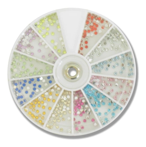 Carrousel Strass Color X 600 (colores Surtidos) U11