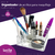 Organizadores Acrílicos Para Maquillaje Set X 5 Piezas - Lucila Beauty Shop