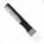 Peine De Carbono Con Restrillo De Metal Jessamy
