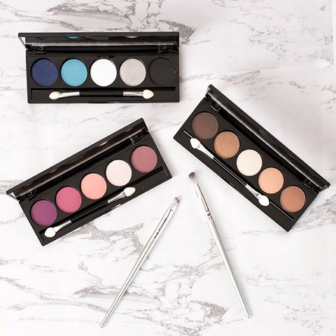 Paleta De Sombras X 5 Colores Xúlu Con Espejo Z455
