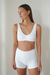Short CREMONA UW Algodon Lycra Blanco - comprar online