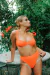 Bombacha COMO Saint Martin Tangerina - Tailand Swim