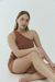 Yoga* Top POMPEYA Saint Tropez Bronce - tienda online