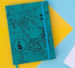 Cuaderno City Turquesa - comprar online