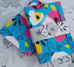 COMBO X 4 Libreta Fleurs