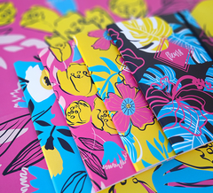 Libreta Fleurs Negro - tienda online