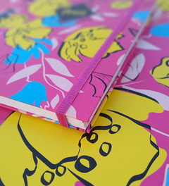 Cuaderno Fleurs Magenta A5 en internet