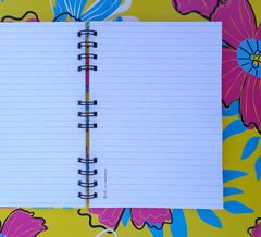 Cuaderno Fleurs Amarillo A5