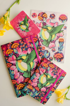 CUADERNO COLIBRIÉS - Grande 15 x 21 cm en internet