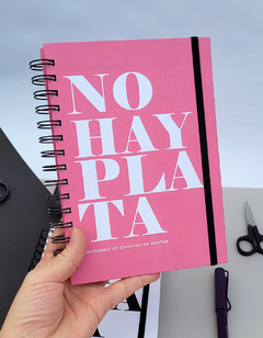 CUADERNO CONTROL DE GASTOS - NO HAY PLATA - comprar online