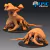 Rastejador da Selva - Sem Pintura, Miniatura 3D Grande Para Rpg de Mesa