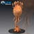 Esporo Gáseo - Sem Pintura, Miniatura 3D Grande Para Rpg de Mesa
