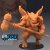 Nalfeshnee - Sem Pintura, Miniatura 3D Grande Para Rpg de Mesa