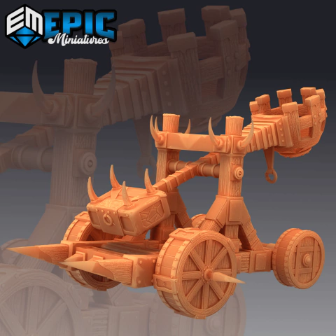 Catapulta - Sem Pintura, Miniatura 3D Cenário Para RPG de Mesa - comprar online