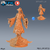 Jiangshi no Telhado - Sem Pintura, Miniatura 3D Média Para Rpg de Mesa