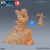 Jiangshi Aldeã Atacando - Sem Pintura, Miniatura 3D Média Para Rpg de Mesa