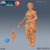 Dorothy, A Pistoleira - Sem Pintura, Miniatura 3D Média Para Rpg de Mesa