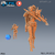 Assassina - Sem Pintura, Miniatura 3D Média Para Rpg de Mesa